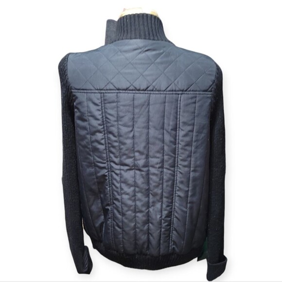 BCBGMaxAzria Black Quilted Jacket Medium - Picture 2 of 5